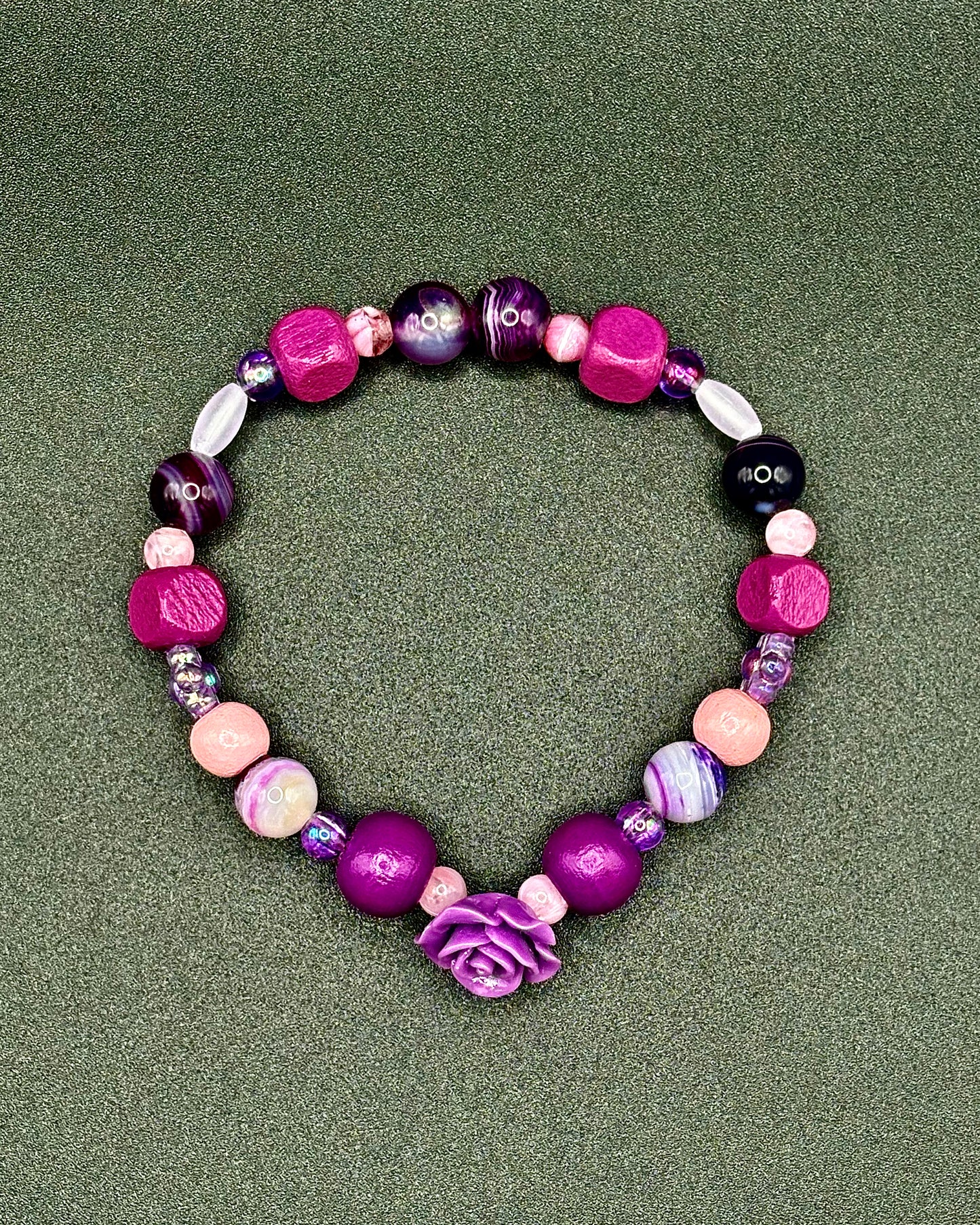 Purple rose π