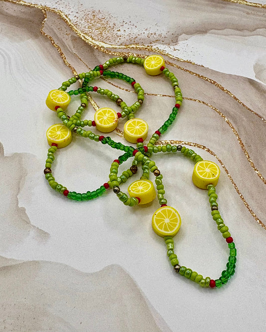 Lemon garden necklace